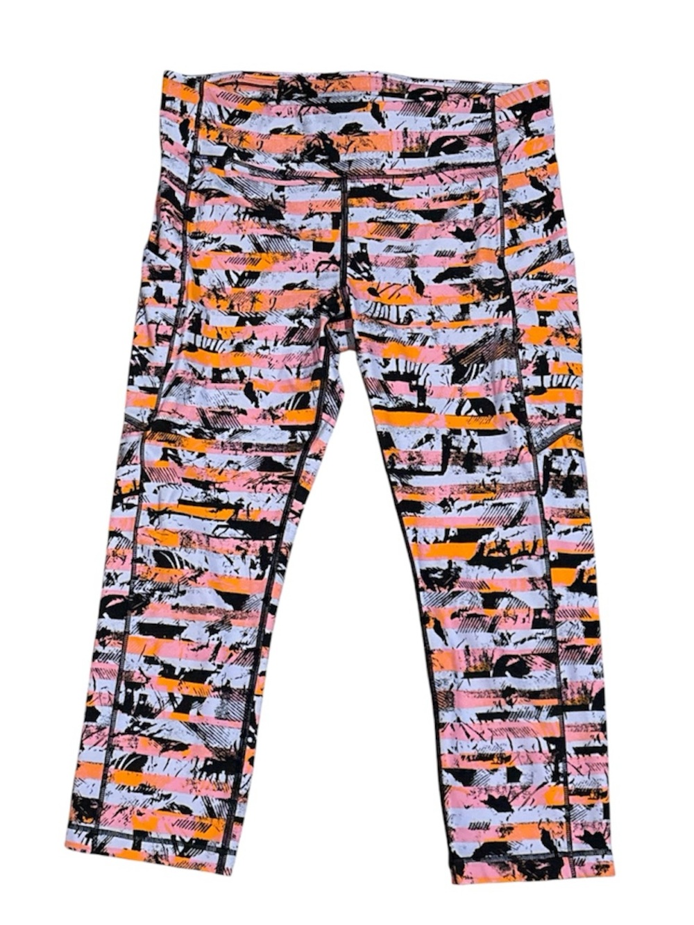 LULULEMON Speed Up Crop Leggings in Inversion Multi Print